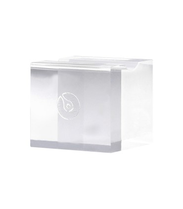 Soporte transparente metacrilato belius bloque 30x30x30 mm