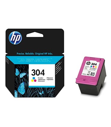 Ink jet hp n304 deskjet 3000 3720 3730 tricolor 100 paginas