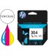 Ink jet hp n304 deskjet 3000 3720 3730 tricolor 100 paginas