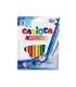 Rotulador carioca aquarelle punta de pincel caja de 12 colores surtidos