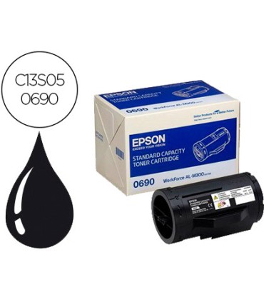 Toner epson 0690 workforce al m300 al mx300 negro 2700 pag