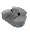 Sillon sumo didactic bebe 60x15 cm gris