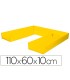 Colchon de dormir sumo didactic plegable 110x60x10 cm amarillo