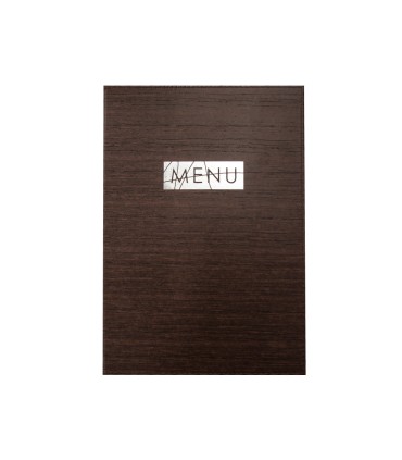 Porta menus liderpapel pu con sujeccion en esquinas para 2 hojas 225 x 32 cm