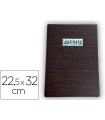 Porta menus liderpapel pu con sujeccion en esquinas para 2 hojas 22,5 x 32 cm