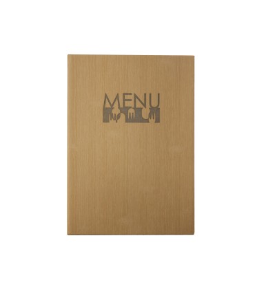 Porta menus liderpapel pu con 4 fundas 165 x 235 cm