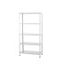 Estanteria metalica ar storage 180x90x40 cm 5 estantes 80 kg por estante color blanco