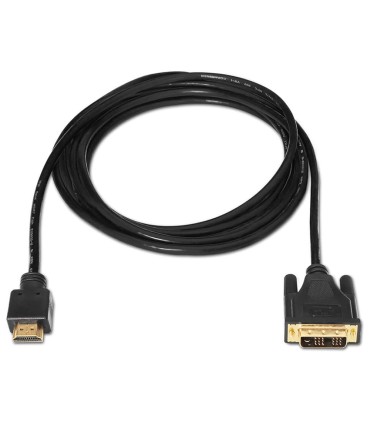 Cable aisens dvi a hdmi dvi181 m hdmi a m full hd color negro longitud 18 m