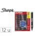 Rotulador sharpie acrylic punta redonda blister de 12 unidades colores surtidos