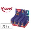 Sacapuntas maped plastico connect pixel party 2 usos con goma de borrar