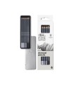 Lapiz carboncillo winsor newton studio collection blister de 6 unidades surtidos