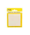 Bloc de notas adhesivas quita y pon post-it 600 transparente 73x73 mm con 36 hojas