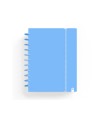 Cuaderno carchivo ingeniox foam a5 80h cuadricula azul pastel