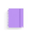 Cuaderno carchivo ingeniox foam a5 80h cuadricula violeta