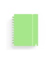 Cuaderno carchivo ingeniox foam a4 80h cuadricula verde pastel