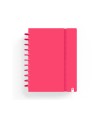 Cuaderno carchivo ingeniox foam a4 80h cuadricula rojo