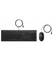 Set teclado + raton hp combo 225 usb-a longitud cable 180 cm color negro