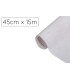 Rollo adhesivo d c fix transparente ancho 45 cm largo 15 mt