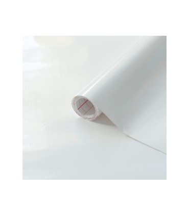 Rollo adhesivo d c fix blanco ancho 90 cm largo 15 mt