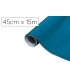 Rollo adhesivo d c fix azul petroleo ancho 45 cm largo 15 mt