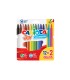 Rotulador carioca joy estuche de 12 unidades colores surtidos 2 gratis