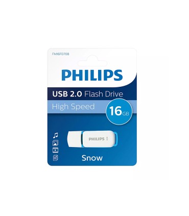 Memoria usb philips flash usb 20 16gb snow blue