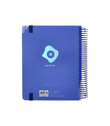 Agenda escolar antartik ano 24 25 curso coleccion maximal blue dia pagina a5