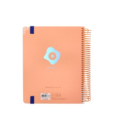 Agenda escolar antartik ano 24 25 curso coleccion maximal light orange dia pagina a5