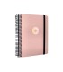 Agenda escolar antartik ano 24 25 curso coleccion minimal pink dia pagina a5