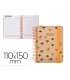 Agenda escolar liderpapel ano 24 25 escolar classic zebra dia pagina a6 tetra