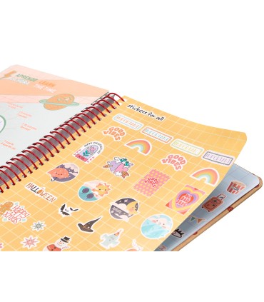 Agenda escolar liderpapel ano 24 25 escolar classic smile dia pagina a6 tetra