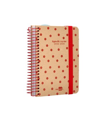 Agenda escolar liderpapel ano 24 25 escolar classic smile dia pagina a6 tetra