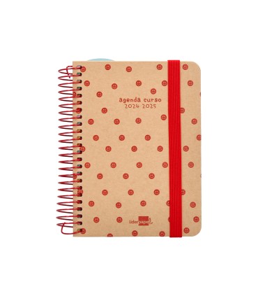 Agenda escolar liderpapel ano 24 25 escolar classic smile dia pagina a6 tetra