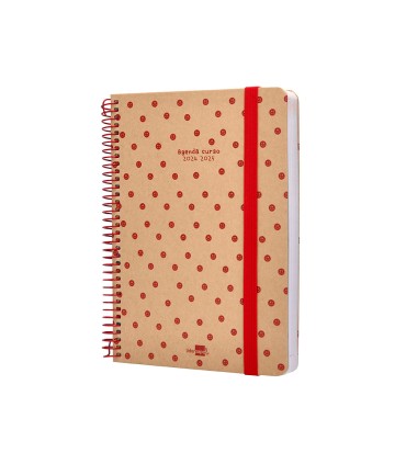 Agenda escolar liderpapel ano 24 25 escolar classic smile dia pagina a5 tetra