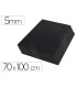 Carton pluma liderpapel negro doble cara 70x100cm espesor 5 mm