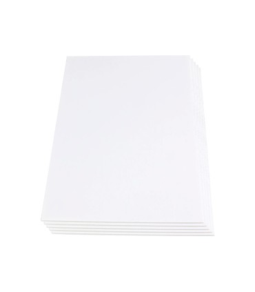 Carton pluma liderpapel blanco adhesivo 1 cara 70x100cm espesor 10 mm