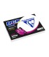 Papel fotocopiadora color dcp coated glossy din a3 200 gramos paquete de 250 hojas