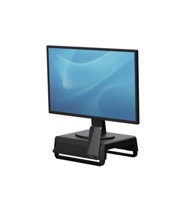 Soporte fellowes para monitor breyta 3 ajustes de altura hasta 30 kg 100 reciclable 350x300x80 118 155 mm negro