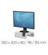 Soporte fellowes para monitor breyta 3 ajustes de altura hasta 30 kg 100 reciclable 350x300x80 118 155 mm blanco