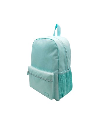 Cartera liderpapel mochila bol sillo lateral elastico color azul celeste 400x125x300