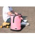 Cartera antartik mochila water proof enrollable diseno casual color rosa 480x130x280 mm