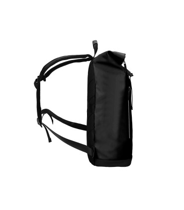 Cartera antartik mochila water proof enrollable diseno casual color negro 480x130x280 mm