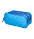 Bolso escolar portatodo liderpapel 2 compartimentos diseno 2 azul