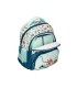 Cartera escolar liderpapel moc hila multibolsillo infantil cars azul 350x110x270 mm