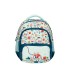 Cartera escolar liderpapel moc hila multibolsillo infantil cars azul 350x110x270 mm