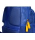 Cartera escolar liderpapel moc hila multibolsillo infantil dino azul 350x110x270 mm