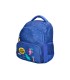 Cartera escolar liderpapel moc hila multibolsillo infantil dino azul 350x110x270 mm