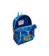 Cartera escolar liderpapel moc hila infantil safari diseno cocodrilo azul marino 330x100x250 mm