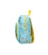 Cartera escolar liderpapel moc hila infantil safari diseno leon azul 330x100x250 mm