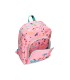 Cartera escolar liderpapel moc hila infantil safari diseno cebra rosa 330x100x250 mm